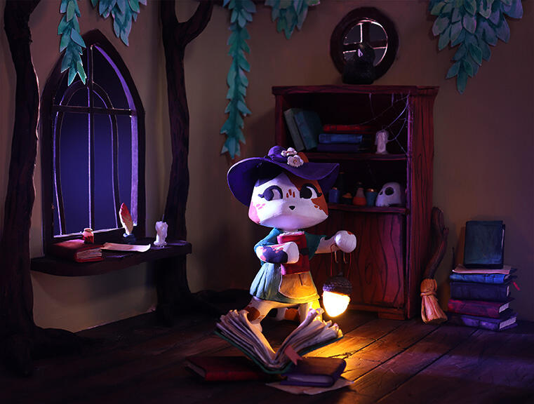 The Midnight Library: sculpture